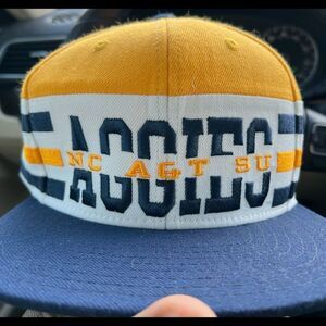 Rare Adidas North Carolina A&T University (SnapBack). Yellow black and white.